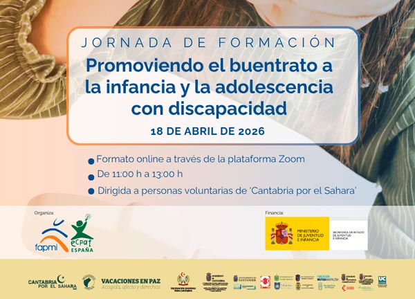 Miniatura de Jornada de formación: Promoviendo el buentrato a la infancia y la adolescencia con discapacidad