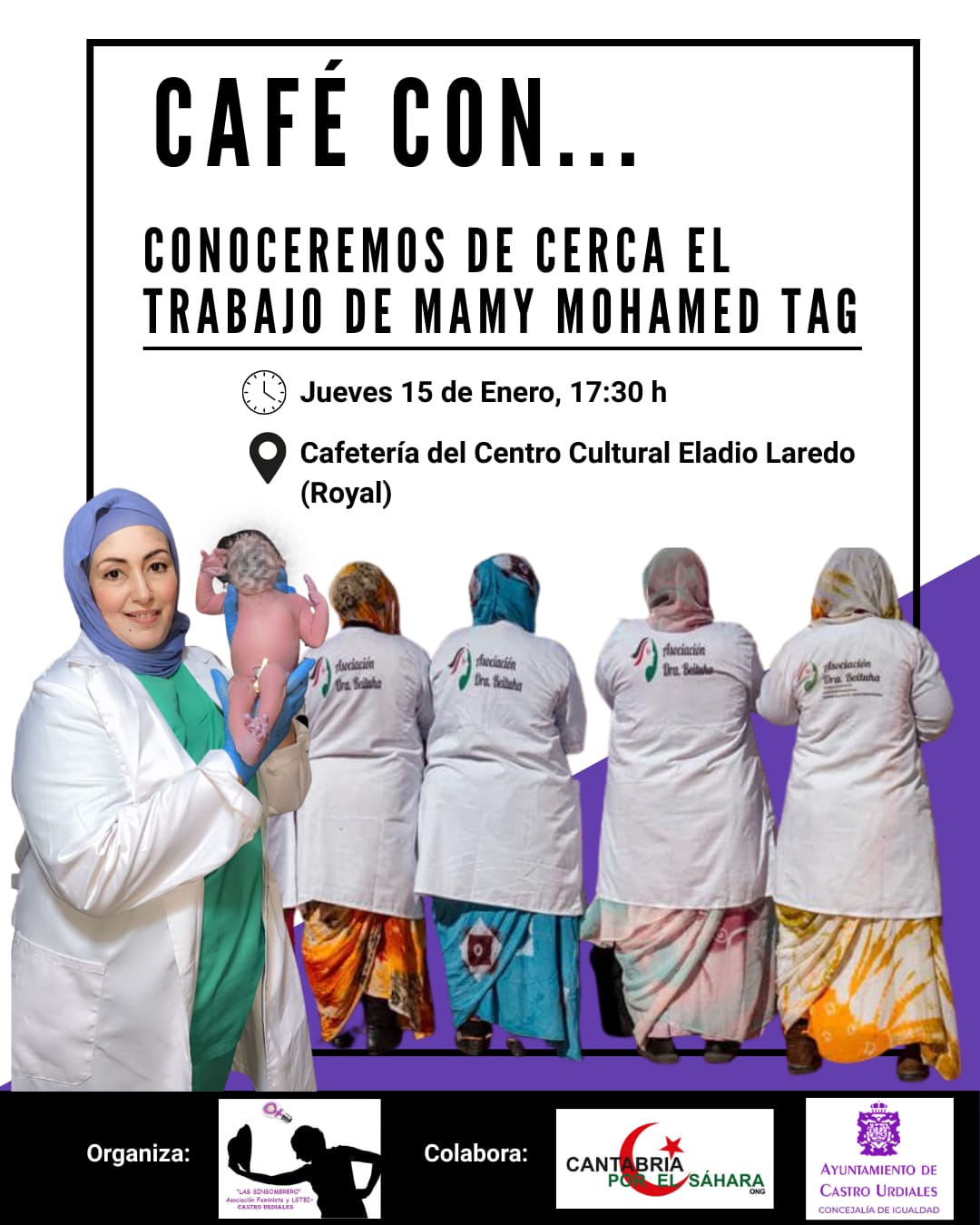 Miniatura de Café con… Conoceremos de cerca el trabajo de Mamy Mohamed Tag