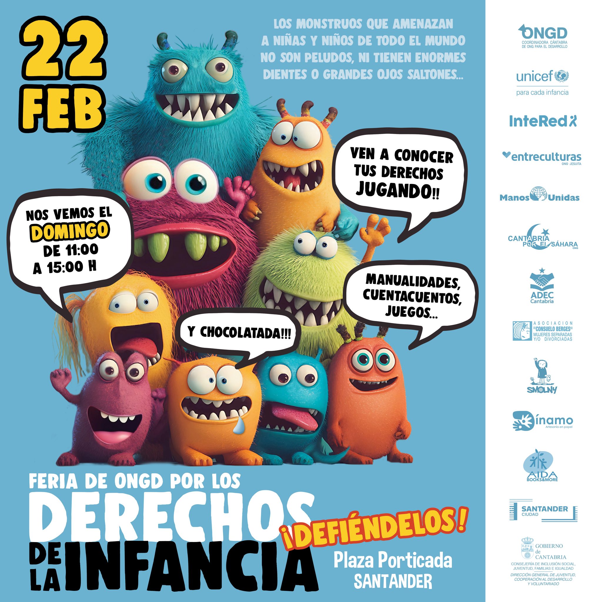 Miniatura de Feria de ONG por los Derechos de la Infancia ¡Defiéndelos!